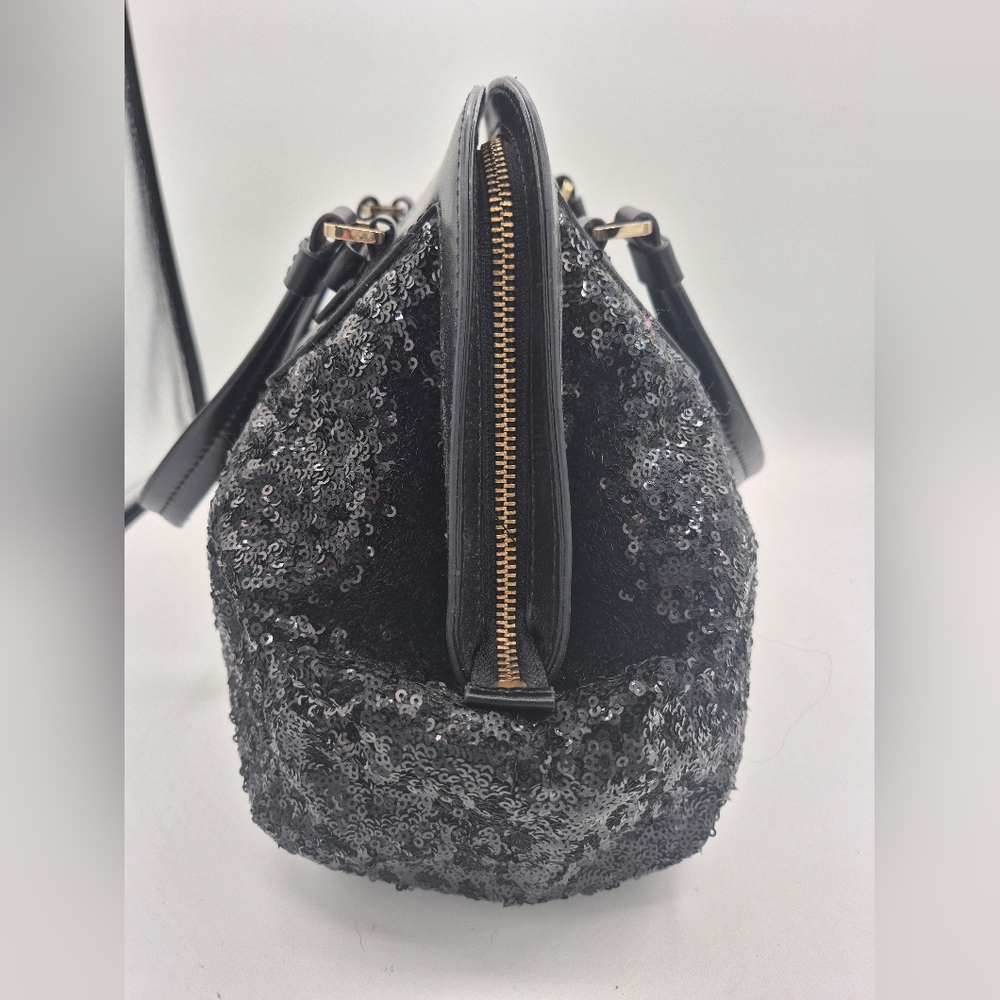 Kate Spade Riva Road Scotty Sequin Satchel - Picture 3 of 9